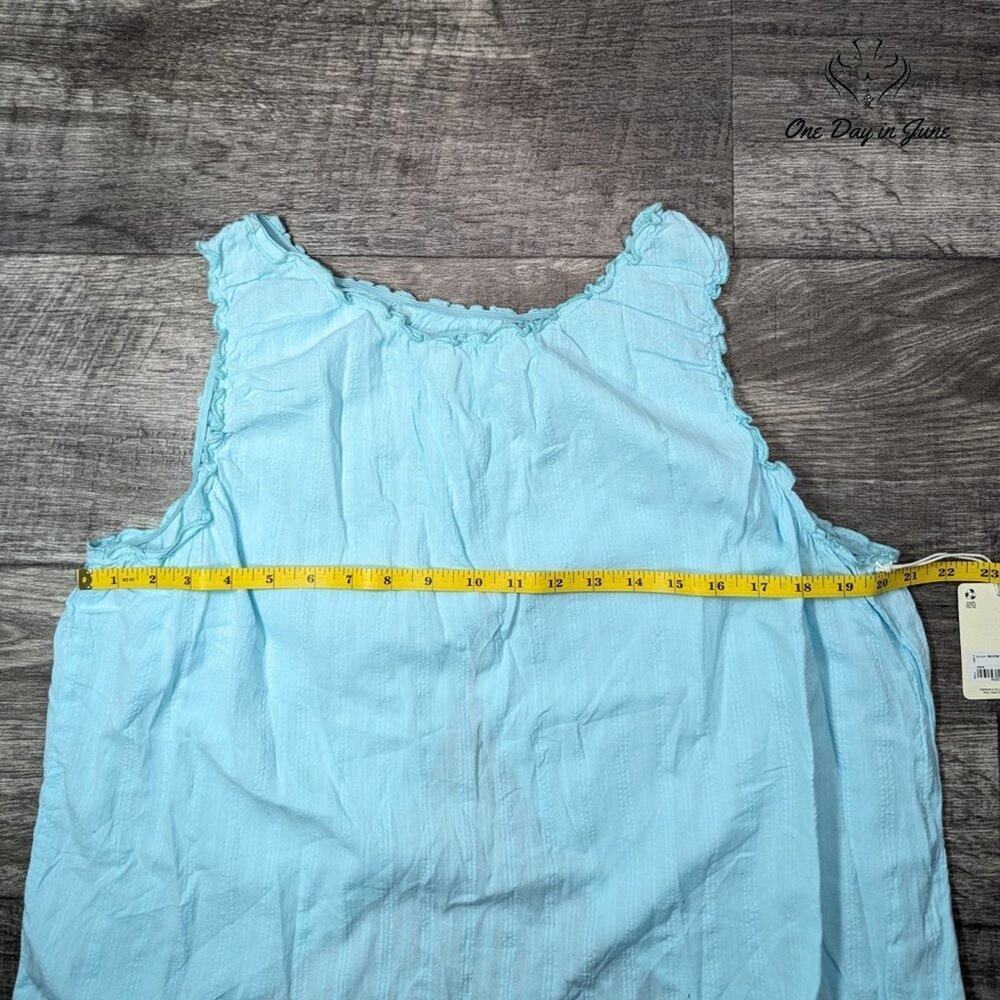 A.n.a Ruffle Edge Tank Top Size XL - Picture 3 of 5